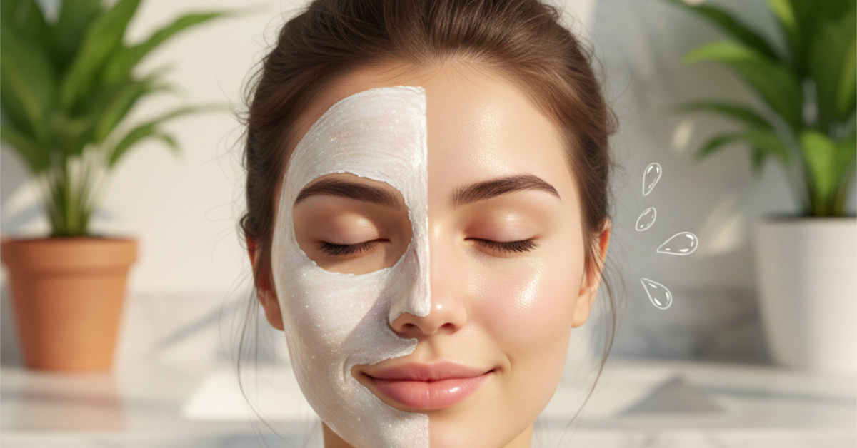 Dull Skin Radiant with a Brightening Mask