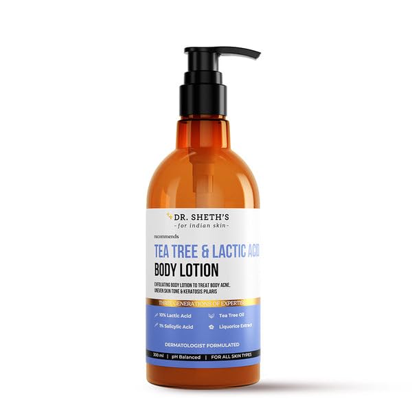 Dr. Sheth's Tea Tree & Lactic Acid Body Lotion