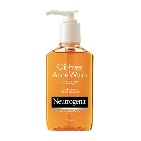 Neutrogena Oil Free Acne Wash Deep Cleansing Face Wash
