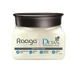 Raaga Professional De-Tan Tan Removal Cream Kojic & Milk