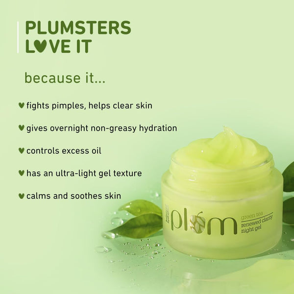 Plum Green Tea Renewed Clarity Night Gel
