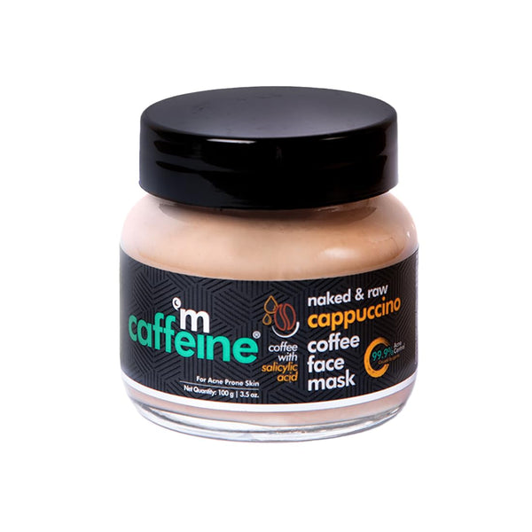mCaffeine Anti Acne Cappuccino Coffee Face Pack for Oily Skin