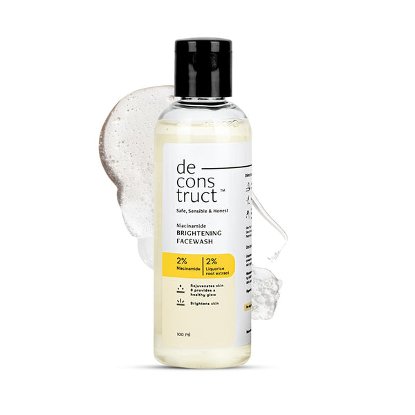 Deconstruct Brightening Face Wash with 2% Niacinamide
