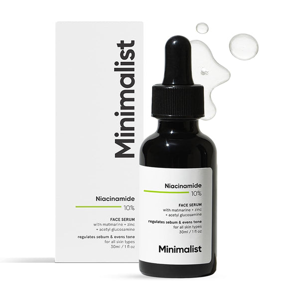 Minimalist Oil Control & Anti-Acne 10% Niacinamide Face Serum with Zinc