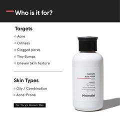 Minimalist Anti-Acne Face Wash For Oily & Acne Prone Skin
