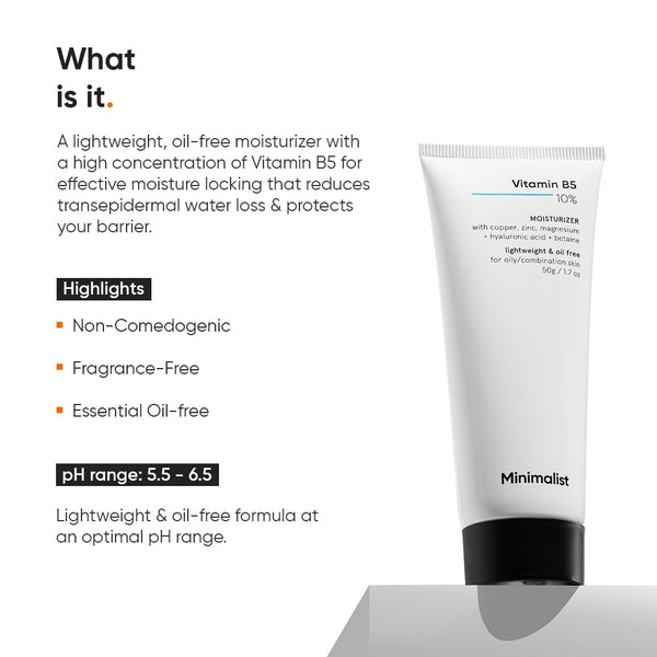 Minimalist Dehydrated Skin Moisturizer