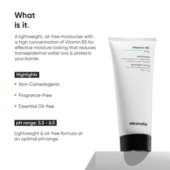 Minimalist Dehydrated Skin Moisturizer