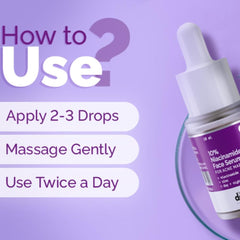 The Derma Co 10% Niacinamide Serum with 2% Zinc