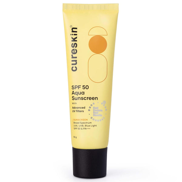 Cureskin SPF 50 Aqua Sunscreen with Advanced UV Filters