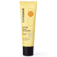 Cureskin SPF 50 Aqua Sunscreen with Advanced UV Filters