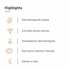 DERMATOUCH Bye Bye Pigmentation Face Wash