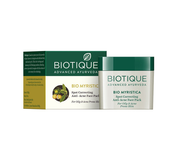 Biotique Bio Myristica Spot Correcting Anti Acne Face Pack