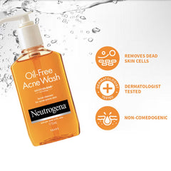 Neutrogena Oil Free Acne Wash Deep Cleansing Face Wash
