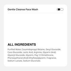 Cureskin Gentle Cleanse Brightening Face Wash