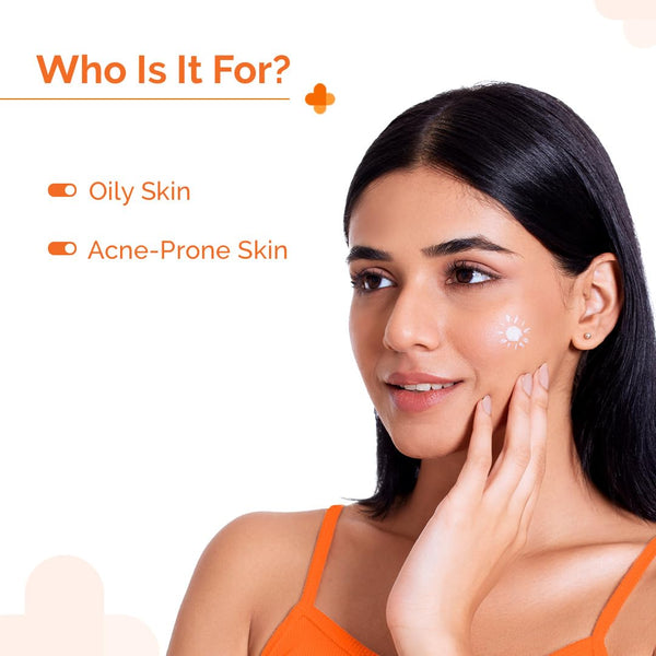 The Derma Co 1% Hyaluronic Sunscreen Oil-Free Gel SPF 50 PA++++