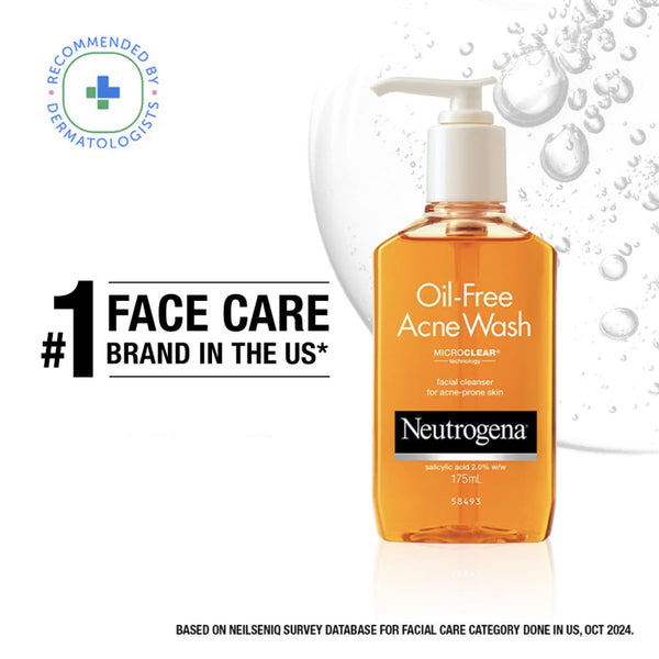Neutrogena Oil Free Acne Wash Deep Cleansing Face Wash
