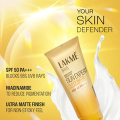 Lakme Sun Expert SPF 50 PA+++ Ultra Matte Lotion Sunscreen