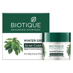 Biotique Bio Winter Green Spot Correcting Anti Acne Cream