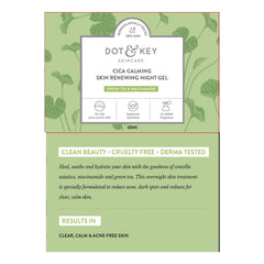 Dot & Key CICA Calming Skin Renewing Night Gel