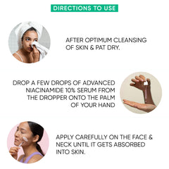 UrbanBotanics® 10% Niacinamide Face Serum for Acne