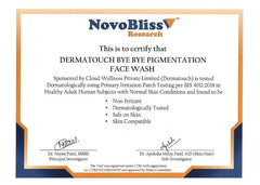 DERMATOUCH Bye Bye Pigmentation Face Wash