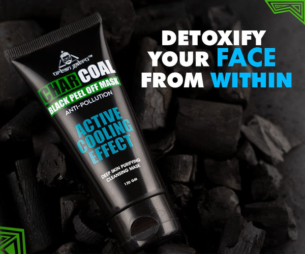 UrbanGabru Charcoal Black Peel Off Mask for Men & Women