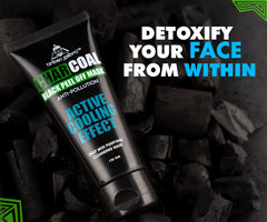 UrbanGabru Charcoal Black Peel Off Mask for Men & Women