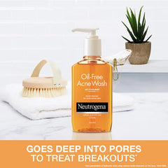 Neutrogena Oil Free Acne Wash Deep Cleansing Face Wash