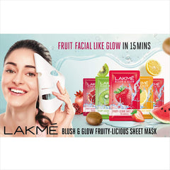LAKMÉ Blush & Glow Strawberry Sheet Mask