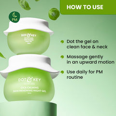Dot & Key CICA Calming Skin Renewing Night Gel