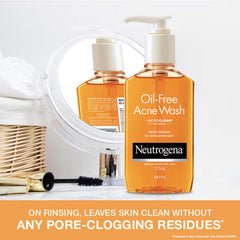 Neutrogena Oil Free Acne Wash Deep Cleansing Face Wash