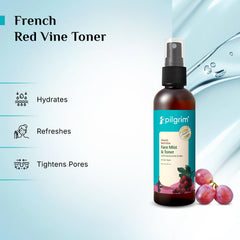 Pilgrim Alcohol Free Red Vine Face Toner 