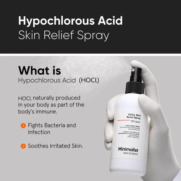 Minimalist Anti-Acne HOCL Face & Body Spray For Skin Relief