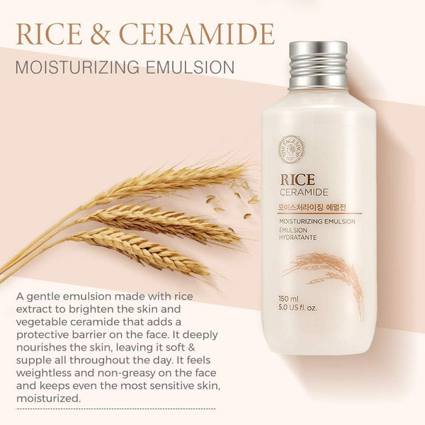 The Face Shop Rice&Ceramide Moisturizing Emulsion With Rice Extracts