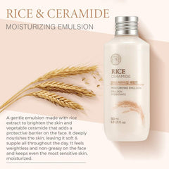 The Face Shop Rice&Ceramide Moisturizing Emulsion With Rice Extracts