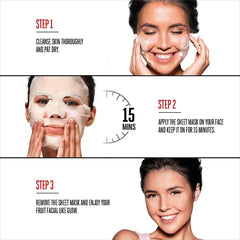 LAKMÉ Blush & Glow Strawberry Sheet Mask