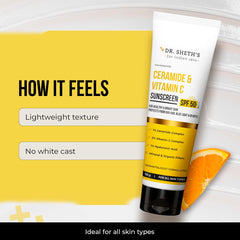 Dr. Sheth's Ceramide& Vitamin C Sunscreen