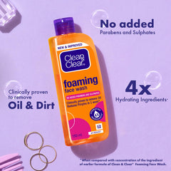 Clean & Clear Foaming Facewash for Oily Skin