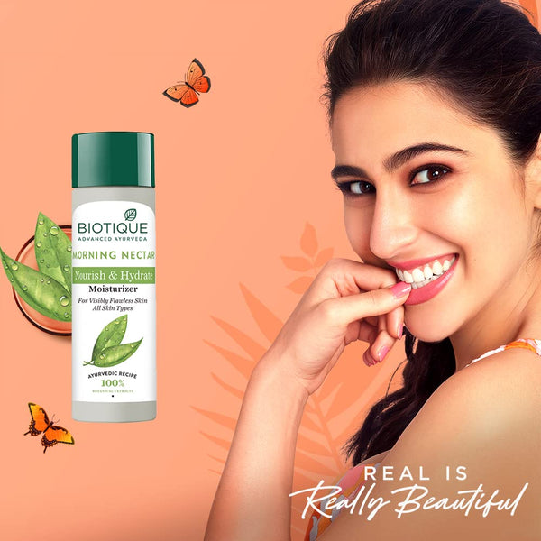 Biotique Morning Nectar Flawless Skin Moisturizer Lotion