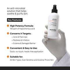 Minimalist Anti-Acne HOCL Face & Body Spray For Skin Relief