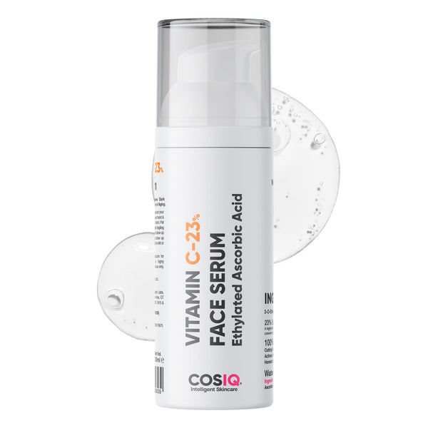 Cos-IQ 23% Vitamin C Face Serum for Glowing Skin