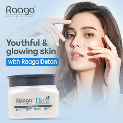 Raaga Professional De-Tan Tan Removal Cream Kojic & Milk