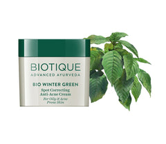 Biotique Bio Winter Green Spot Correcting Anti Acne Cream