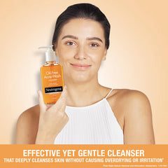 Neutrogena Oil Free Acne Wash Deep Cleansing Face Wash