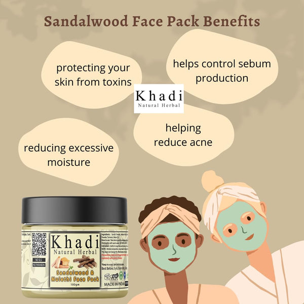Khadi Natural Herbal Sandalwood Face Pack