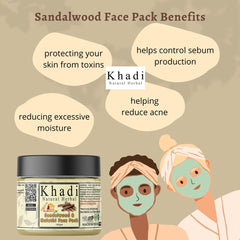 Khadi Natural Herbal Sandalwood Face Pack