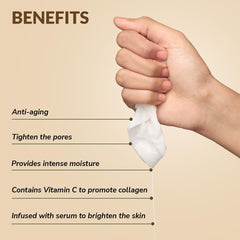 Mirabelle Fairness Face Mask Sheets For Glowing Skin
