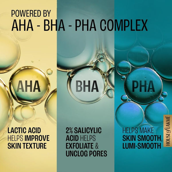 LAKMÉ Lumi Smooth AHA+BHA+PHA+B3 cream