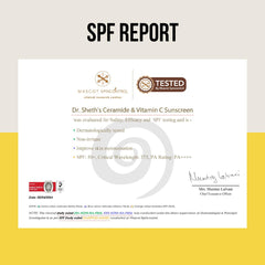 Dr. Sheth's Ceramide& Vitamin C Sunscreen