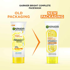 Garnier Skin Naturals, Facewash, Cleansing and Brightening, 100 g